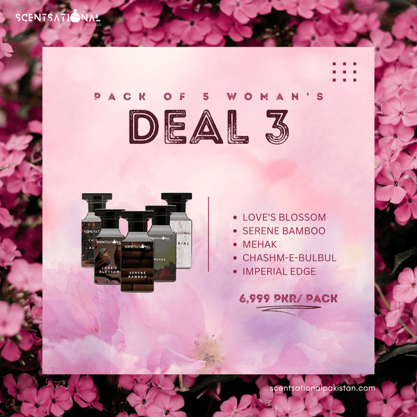 Deal 3 | Pack of 5 For Women's | 50 ML Each