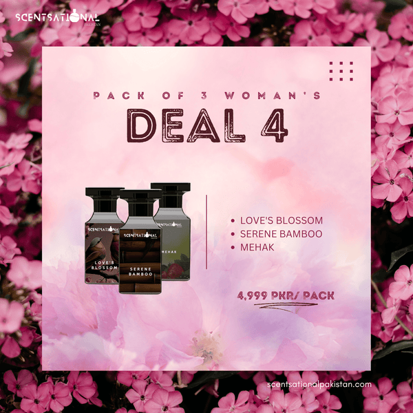 Deal 4 | Pack of 3 For Women's | 50 ML Each