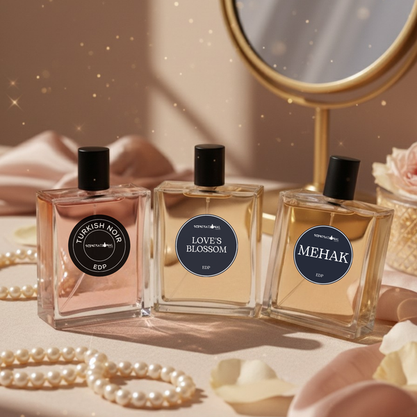 Pack of 3 50ML Top Rated Women's Perfumes